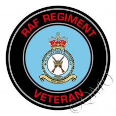 RAF Royal Air Force Regiment Veterans Sticker